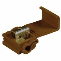 3M Insulation Displacement Connector: 2 Ports, Brown, 18 AWG – 10 AWG Run Size Range, 1,000 V (MPN 902). Key specifications — attr1308123: 3M; attr1351571: No.
