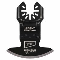 MILWAUKEE Oscillating Scraper Blade: Grout Removal, 3 7/8 in Blade Wd, 3 in Blade Lg, 5 Pieces, 5 PK (MPN 49-25-2275). Key specifications — attr1097510: Grout Removal; attr1097500: Curved; attr1097522: MILWAUKEE.
