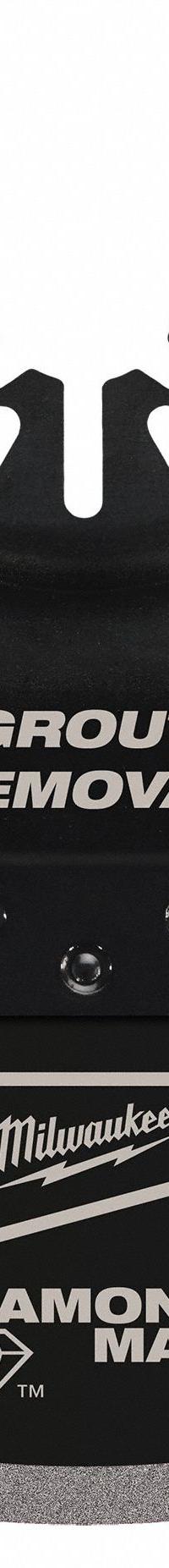 MILWAUKEE Oscillating Scraper Blade: Grout Removal, 3 7/8 in Blade Wd, 3 in Blade Lg, 5 Pieces, 5 PK (MPN 49-25-2275). Key specifications — attr1097510: Grout Removal; attr1097500: Curved; attr1097522: MILWAUKEE.