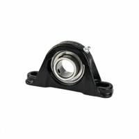 TIMKEN Pillow Block Bearing: 2 in Bore, Cast Iron, Set Screws, 2 1/4 in Shaft Ht, 4.5 in Overall Ht (MPN YAS 2S). Key specifications — Brand: TIMKEN; Maximum Speed: 7,000 RPM Grease; Mounting Bolt Size: 5/8 in; System of Measurement: Inch.