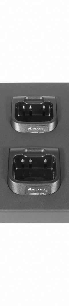 MIDLAND Multi-Unit Charger: Fits Midland, For BizTalk MB Series, 6 Radios Charged, 7.4 V DC, MGC400. Key specifications — Brand: MIDLAND; Compatible Radio Series: BizTalk MB; Product Type: Multi-Unit Charger.