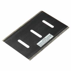 ROBERTS Replacement Scraper Blade: 6 in Overall Wd, 4 in Overall Lg (MPN 10-195-01). Key specifications — attr1004902: ROBERTS; attr1034539: Steel; attr1017570: Standard End.