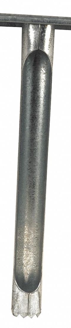 LAMOTTE Soil Sampler: Galvanized Steel, (20) Soil Sampling Bags, 1 in Overall Dia, 12 in Overall Lg (MPN 1055). Key specifications — Material: Galvanized Steel; Includes: (20) Soil Sampling Bags; Brand: LAMOTTE.