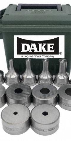 DAKE CORPORATION Punch and Die Kit: DIW-25 Ironworker, 25 ton Compatible Ironworker Size, DIW-25 (MPN 304089). Key specifications — attr67451: DIW-25; attr67489: Round; attr67479: Ironworker; attr67447: 304089; attr67456: DIW-25 Ironworker; attr67443: DAKE CORPORATION; attr67472: Punch Lube.