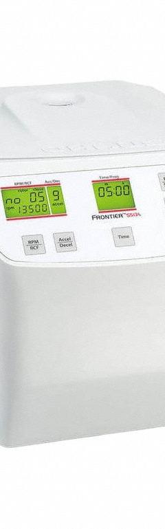 OHAUS Centrifuge: FC5513L+R06, Centrifuge, 18 x 1.5/2.0 mL, Programmable, Variable, Digital, Angled. Key specifications — Rotor Type: Angled; Brand: OHAUS; Capacity: 18 x 1.5/2.0 mL; Manufacturer Part Number: FC5513L+R06; Voltage: 120 V; Display Type: Digital; For Use With: DNA/RNA Preparation and Ultrafiltration; Mounting Type: Benchtop.