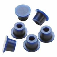 Stopper: 3.65 in Bottom Dia, 2.1 in Overall Ht, Blue, 1 Holes, 6 Stoppers Included (MPN 173106). Key specifications — Brand: HACH; Color: Blue.