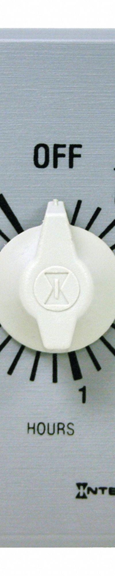 INTERMATIC Spring-Wound Timer: 2 hr Max - Spring-Wound Mechanical Timers with Wall Plates