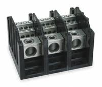 BUSSMANN Power Distribution Block: Open, Lug, Lug, 6 AWG – 350 kcmil For Line Side Wire Sizes (MPN 16370-3). Key specifications — attr1361688: Surface; attr1308686: BUSSMANN; attr1361672: Copper.