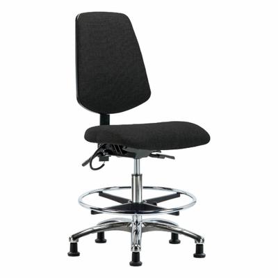APPROVED VENDOR Task Chair: Fabric, Armless, Ht Range 21 1/2 in to 29 in, 18 1/2 in Seat Wd - Fabric ESD Chairs