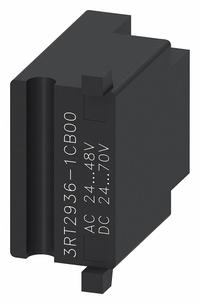 SIEMENS Surge Supressor: Surge Supressor, 3RT29361CB00. Key specifications — Manufacturer Part Number: 3RT29361CB00; Brand: SIEMENS; Compatible with Series: 3RT2, S2 Frame Contactors.