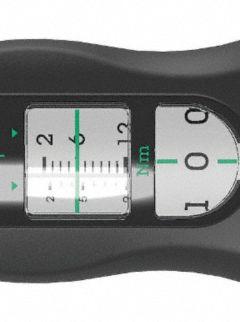 WERA Torque Wrench: Newton-Meter, 1/4 in Drive Size, 2 N-m to 12 N-m, 0.1 N-m Torque Increments (MPN 05075800001). Key specifications — attr424280: Not Tether Capable; attr310060: Yes; attr310057: 2 N-m to 12 N-m; attr324948: WERA.