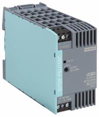 SIEMENS DC Power Supply: DIN Rail, 60 W Output Power - Rated, 2.5 A Current - Output, Single Phase (MPN 6EP1332-5BA00). Key specifications — attr1044898: Single; attr1044874: Plastic; attr1044879: 100 to 230V AC; attr211400: SIEMENS.