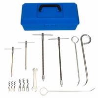 APPROVED VENDOR Packing Seal Extraction & Installation Tools: Packing Extractor Set (MPN ZUSA-CPT-18). Key specifications — Tools Included: (4) Flexible Extractors; Product Type: Packing Extractor Set; Manufacturer Part Number: ZUSA-CPT-18; Brand: APPROVED VENDOR.