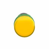 SCHNEIDER ELECTRIC Pilot Light: 22 mm Panel Mounting Hole Dia, LED, Yellow, XB5 (MPN XB5EVG8). Key specifications — Brand: SCHNEIDER.