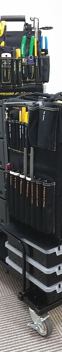MOBILE SHOP Tool Cart, Pro Model: Black, 27 in Wd, 40 in Dp, 43 in Ht, Padlockable, 4 Drawers (MPN MS-CPMC-PRO). Key specifications — attr1116771: Pliers; attr1116772: MOBILE SHOP; attr1116768: Padlockable.
