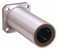 NB Linear Square Flange Mount Bearing: Twin, SWK-W, 1 1/2 in ID, 3.75 in Flange Wd (MPN SWK24GWUU). Key specifications — Material: Resin.