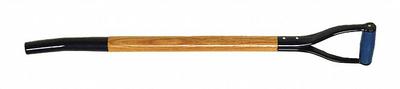 SEYMOUR MIDWEST LINK Manure Fork Handle: Steel Handle, Bent D-Grip Handle - Garden Tool & Shovel Handles