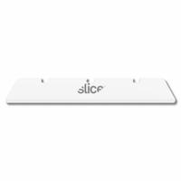 SLICE Safety Blade: 4 3/4 in Blade Lg, 3/4 in Blade Wd, 0.046 in Blade Thick, 54ZW60, Ceramic, 4 PK (MPN 10538). Key specifications — attr307708: 54ZW60; attr307711: Ceramic; attr307707: No; attr324888: SLICE.