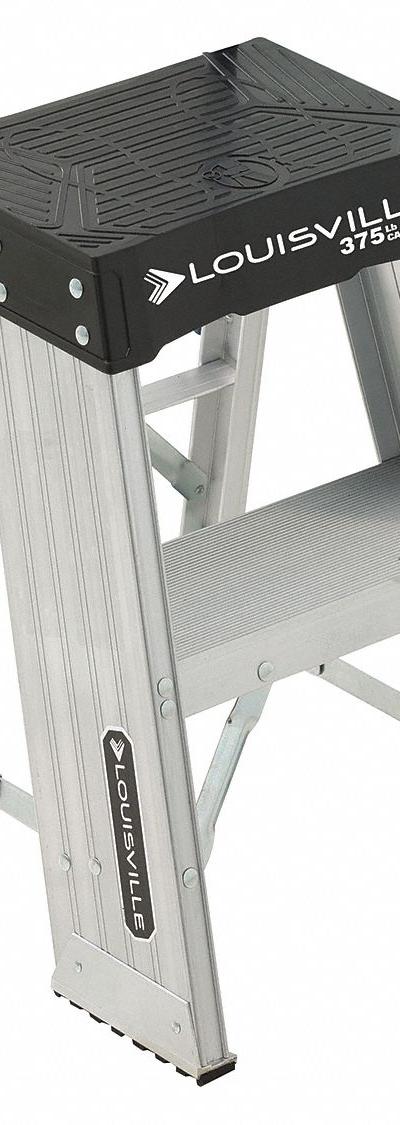 LOUISVILLE LADDER Step Stool: 2 Steps - Folding Step Stools
