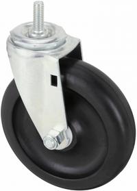 APPROVED VENDOR Stem Caster: Swivel, 4 in Wheel Dia., 1 1/4 in Wheel Wd, Polyolefin, 1 in Stem Lg (MPN 32J864). Key specifications — Brand: APPROVED VENDOR; Thread Size: 3/8"-16; Roll Up: Swivel.