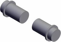 SMC Mounting Bracket: Trunnion Mount Type, Fits 25 mm Bore Dia, Carbon Steel, CG-T025. Key specifications — attr947439: CG-T025; attr947448: Carbon Steel; attr1171502: Mounting Bracket.