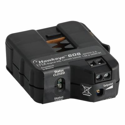 VERIS Current Switch .5/175A Adj. W/Led: Surface Mounted, 175 A Current Rating - DIN-Rail Mounted Relays