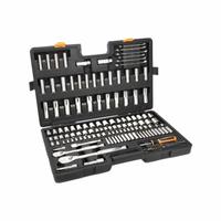 GEARWRENCH General Maintenance Tool Sets: 185 Total Pcs, Mechanics Hand Tools, Metric/SAE, Tool Case (MPN GW90MCBMTS). Key specifications — attr538253: GEARWRENCH; attr548973: None; attr548974: (60) Bits; attr548975: 185 Pc. 1/4", 3/8” & 1/2" Drive 90-Tooth SAE/Metric Mechanics Hand Tool Set.