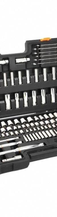 GEARWRENCH General Maintenance Tool Sets: 185 Total Pcs, Mechanics Hand Tools, Metric/SAE, Tool Case (MPN GW90MCBMTS). Key specifications — attr538253: GEARWRENCH; attr548973: None; attr548974: (60) Bits; attr548975: 185 Pc. 1/4", 3/8” & 1/2" Drive 90-Tooth SAE/Metric Mechanics Hand Tool Set.