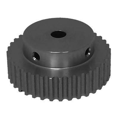 Dayton Timing Pulley: Modified Curvilinear, Fixed, For GT Timing Belt Section - GT Section Fixed-Bore Timing Pulleys with Hub