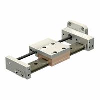 PBC LINEAR Compact Linear Actuator: 6 mm Lead Screw, 6 mm Lead, 10 mm Max. Stroke, Anti-Backlash (MPN CSMR15D-000-0200-1Z0-AGXR2-0). Key specifications — attr945686: No Cover.