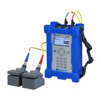 DYNASONICS Ultrasonic Flow Transducer and Meter: Flow Meter, Ultrasonic, Clamp-On, Aluminum, 240V AC (MPN D5-C-E2-AD-S-A-K-E-D). Key specifications — Brand: DYNASONICS; Voltage (Maximum): 240V AC; Accuracy: +/- 0.5%; For Pipe Size: 1/2 to 12 in.