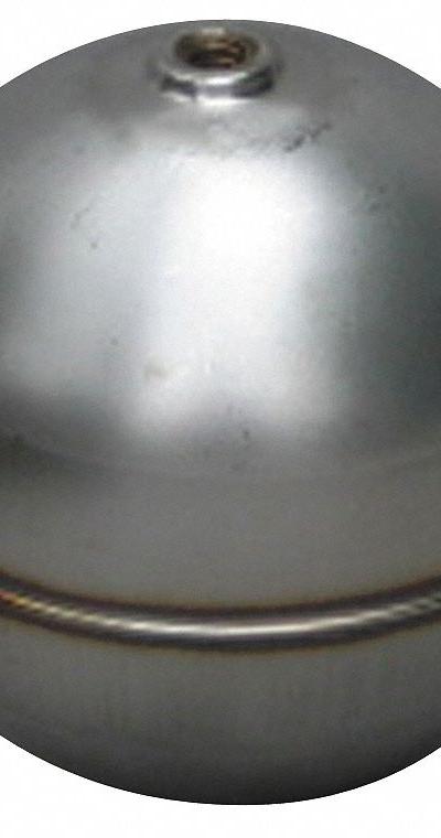 NAUGATUCK Float Ball: Float Ball - Stainless Steel Threaded Floats