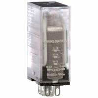 SCHNEIDER General Purpose Relay: Socket Mounted, 15 A Current Rating, 120V AC, SPDT, L Socket (MPN 781XAXRC-120A). Key specifications — Brand: SCHNEIDER; Base Type: Square; Mounting Style: Socket; Electrical Connection: Faston Terminal; Manufacturer Part Number: 781XAXRC-120A; Operating Current: 15 A at 250V; Series: 781R Series.