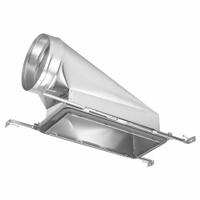 Vent Boot Hanger: End Boot Boot, 8 in Dia. 8 in H x 8 in W Collar Size, 6 in Compatible Register Ht (MPN SBS-6148 EB). Key specifications — Cap/Collar Material: Steel; Material: Steel; Manufacturer Part Number: SBS-6148 EB; Brand: SPEEDI-BOOT.