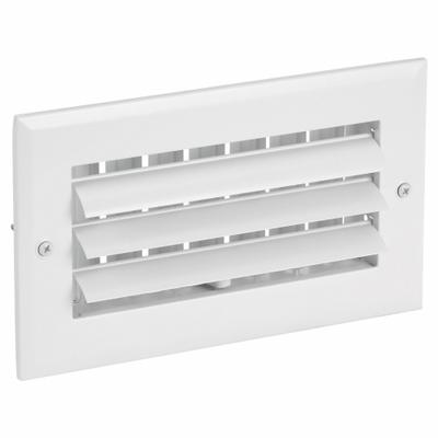 APPROVED VENDOR Sidewall/Ceiling Register: Ceiling/Wall, 7 3/4 in H, 11 3/4 in W, Louvered - Sidewall/Ceiling Registers
