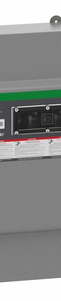 SCHNEIDER Safety Switch: Non-Fusible, 200 A, Three Phase, 600V AC/DC, Galvanized Steel, Indoor (MPN VHU364AWKGL). Key specifications — attr867131: SCHNEIDER.
