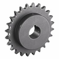 TRITAN Roller Chain Sprocket: 60, For 3/4 in Chain Pitch, 1 3/8 in Bore Dia, 24 Teeth, Steel (MPN 60BS24H X 1 3/8). Key specifications — Brand: TRITAN.