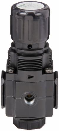 SPEEDAIRE Compressed Air Regulator: Zinc, 3/8 in NPT, 80 cfm, 5 psi to 150 psi, Nonrising (MPN 4ZM15). Key specifications — attr111664: No; attr111400: Compact; attr111627: SPEEDAIRE.