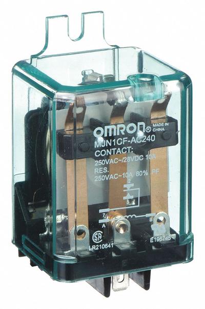 OMRON Flange Mount Relay: Surface (Side Flange) Mounted, 10 A Current Rating - Surface-Mounted Relays