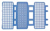 Tube Rack: Polypropylene, Blue, (90) Wells, 90 Compartments, Benchtop (MPN HS243073B). Key specifications — Material: Polypropylene; Mounting Location: Benchtop; Color: Blue; Product Type: Test Tube Rack; Total Holding Capacity: (90) Wells; Brand: HEATHROW SCIENTIFIC.