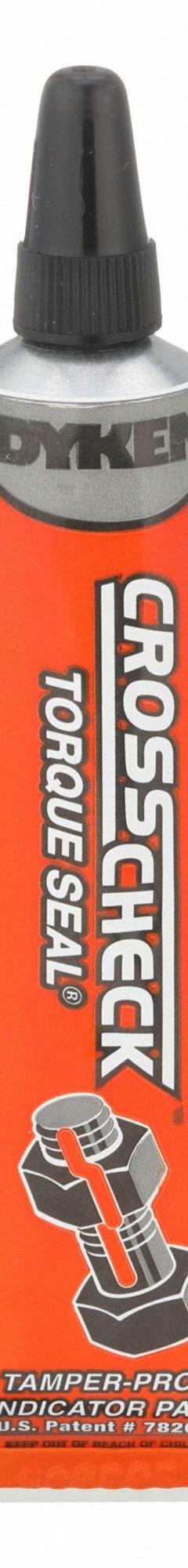 DYKEM Torque Marking Paste: Less than 1 hr Dry Time, Orange, BMS8-45H, Type I/III (MPN 83314). Key specifications — attr1270191: BMS8-45H, Type I/III; attr1270220: Less than 1 hr; attr1270233: DYKEM; attr1270231: Embraer PN/Specification MEP 09-096 Rev. G Complia; attr1270232: Approved Organic F-925 Torque Seal Replacement Par.