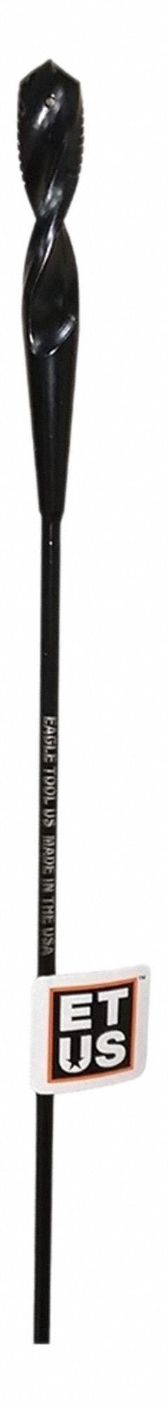 EAGLE TOOL US Cable Installer Drill Bit: 1/4 in Drill Bit Size, 72 in Overall Lg, 3/16 in Shank Dia (MPN EC25072). Key specifications — attr268675: EC25072; attr277200: EAGLE TOOL US.