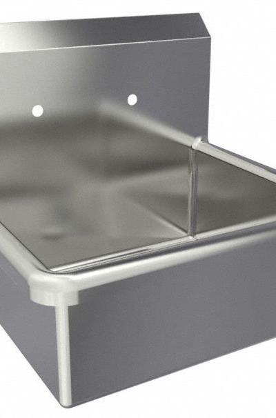 SANI-LAV Hand Sink: 1 Stations - One-Station Wall-Mounted Hand Sinks without Faucets