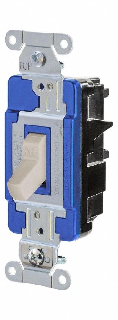 HUBBELL Wall Switch: Toggle Switch - Toggle Wall Switches