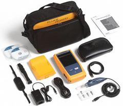 FLUKE NETWORKS Fiber Optic Tester: Fiber Optic Inspection Camera, FC/LC/MPO/SC, Auto Power Off, LED (MPN FI2-7000). Key specifications — Product Type: Fiber Optic Inspection Camera; Includes: USB Interface Cable; Manufacturer Part Number: FI2-7000; Adapters Included: SC; Brand: FLUKE NETWORKS; Testing Functions: Fiber Optic Video Inspection.