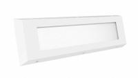 Surface Mount LED Fixture: 4,406 lm, 4000K, 50 W, 120/277V AC, Steel, 3 ft Lg, 11 in Wd, 2 3/4 in Ht (MPN SMPS13H14CRSPMIN1050W40KMVOLTALS5ESWHT). Key specifications — Voltage: 120/277V AC; NEMA Enclosure Rating: Not Rated; Housing Material: Steel; Color Temperature: 4000K; Brand: LUMINAIRE LED; Emergency Battery Backup: No.