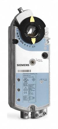 Actuator: Dampers, Proportional, Spring Return, 160 in-lb, 24V AC/DC, Hardwired, NEMA 2 / IP54 (MPN GCA166.1U). Key specifications — Manufacturer Part Number: GCA166.1U; Shaft Type: Self-Centering Shaft Coupling; Shaft Rotation: CW/CCW; Plenum Rating: Not Plenum Rated; Power Rating: 5W; Input Voltage: 24V AC/DC; Brand: SIEMENS; For Use With Building Automation Systems: Building Automation System Compatible.