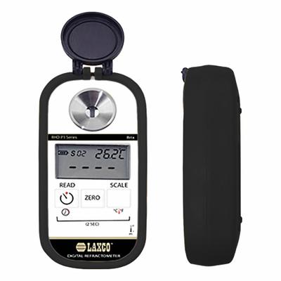 LAXCO, INC Refractometer: Glucose, +/-0.2%/0.0003nD Accuracy, Auto, Digital - Digital Handheld Refractometers