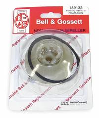 BELL & GOSSETT Impeller: 189132LF, Plastic, 2.75 in Dia., 106189/106197LF. Key specifications — Compatible with Grainger Part Number: 5JPD9; Includes: Hardware Kit; Compatible with Manufacturer Model Number: 106189; Product Type: Impeller; Manufacturer Part Number: 189132LF; Impeller Material: Plastic.