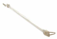 FOSTORIA Electric Infrared Tubular Heater Element: For Mfr. No. FFH-512A, 550 W Output, 4.6 A (MPN 671-3492). Key specifications — Connection Type: 5-1/2 in Pigtail; Color: Frosted; Heater Mounting Position: Horizontal Burn; Product Type: Electric Infrared Tubular Heater Element; For Use With: Mfr. No. FFH-512A; Voltage: 120V AC; Includes: Insulation Sleeve; Brand: FOSTORIA.